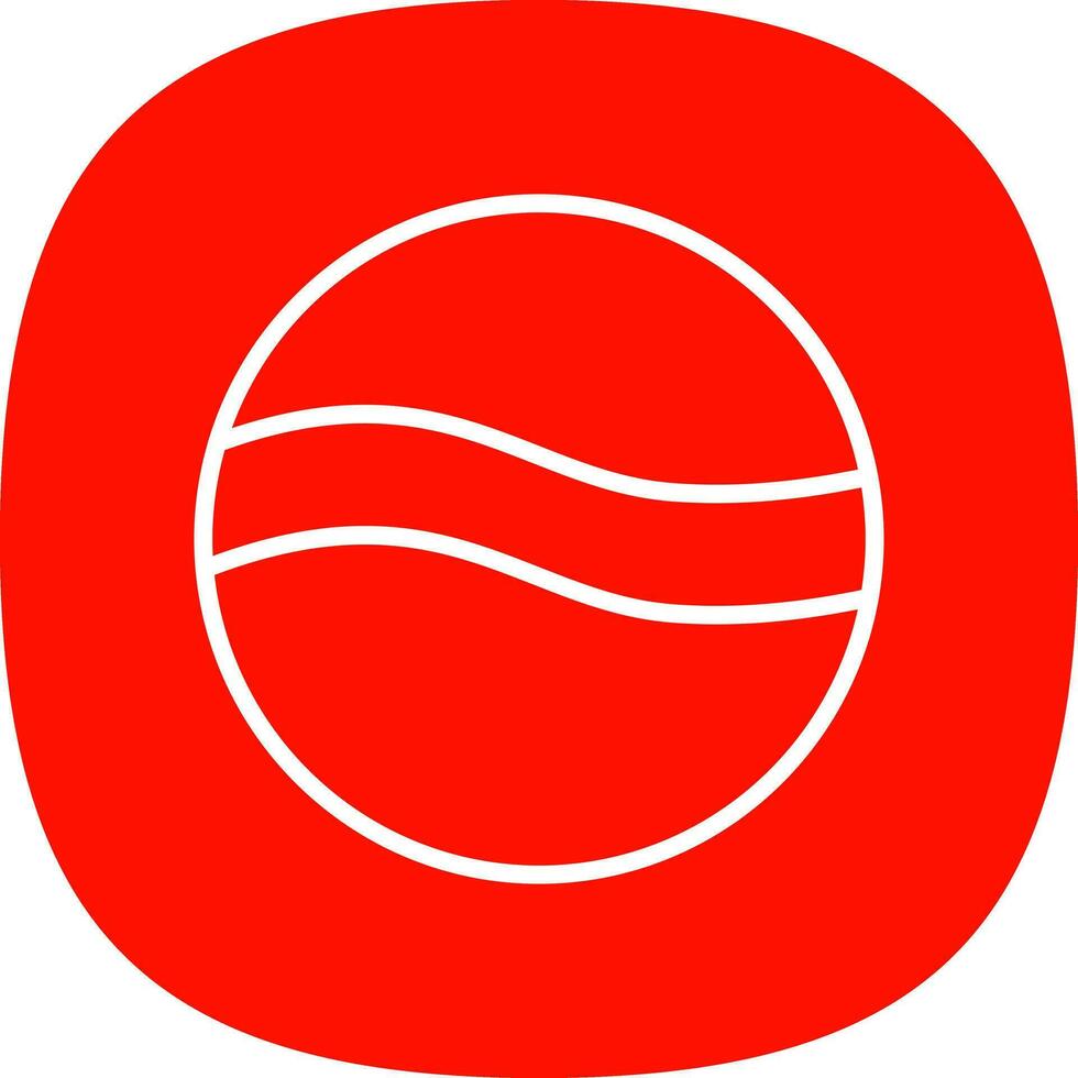 Golf ball Vector Icon Design