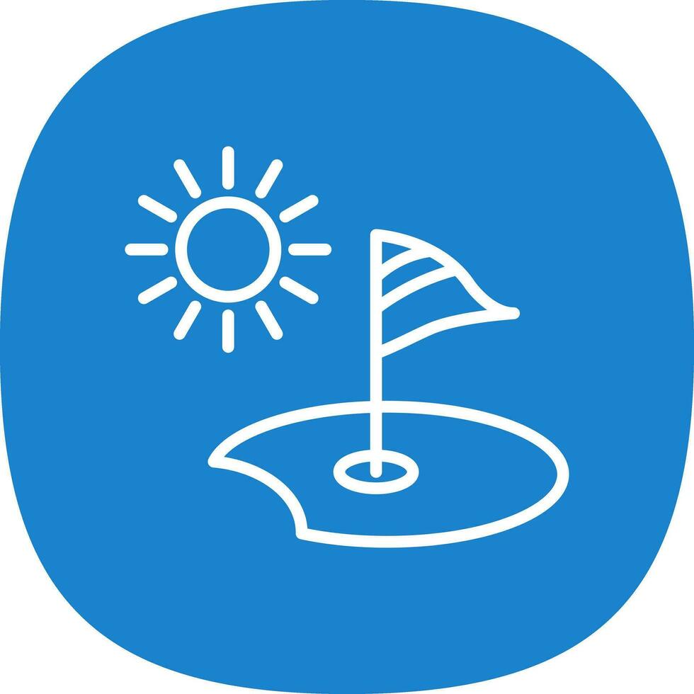 Field Vector Icon Design