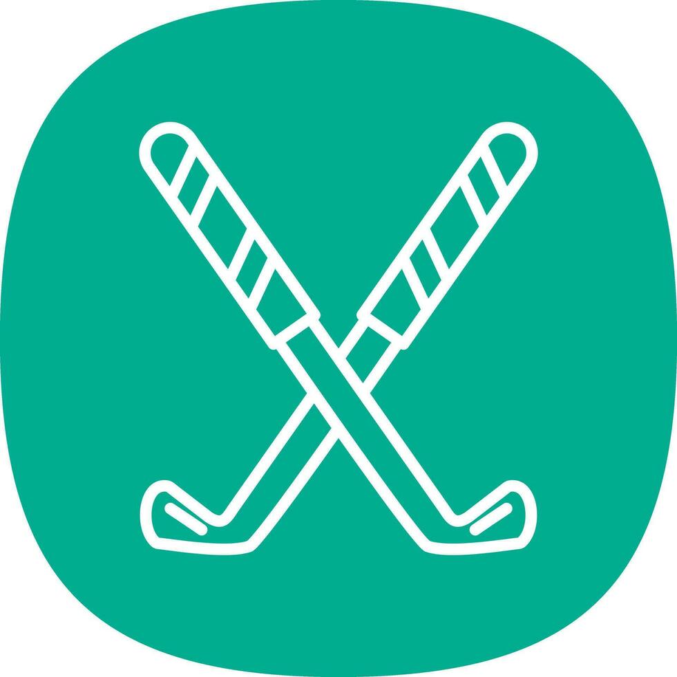 Stick Vector Icon Design