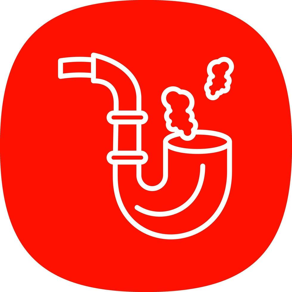 Electronic pipe Vector Icon Design