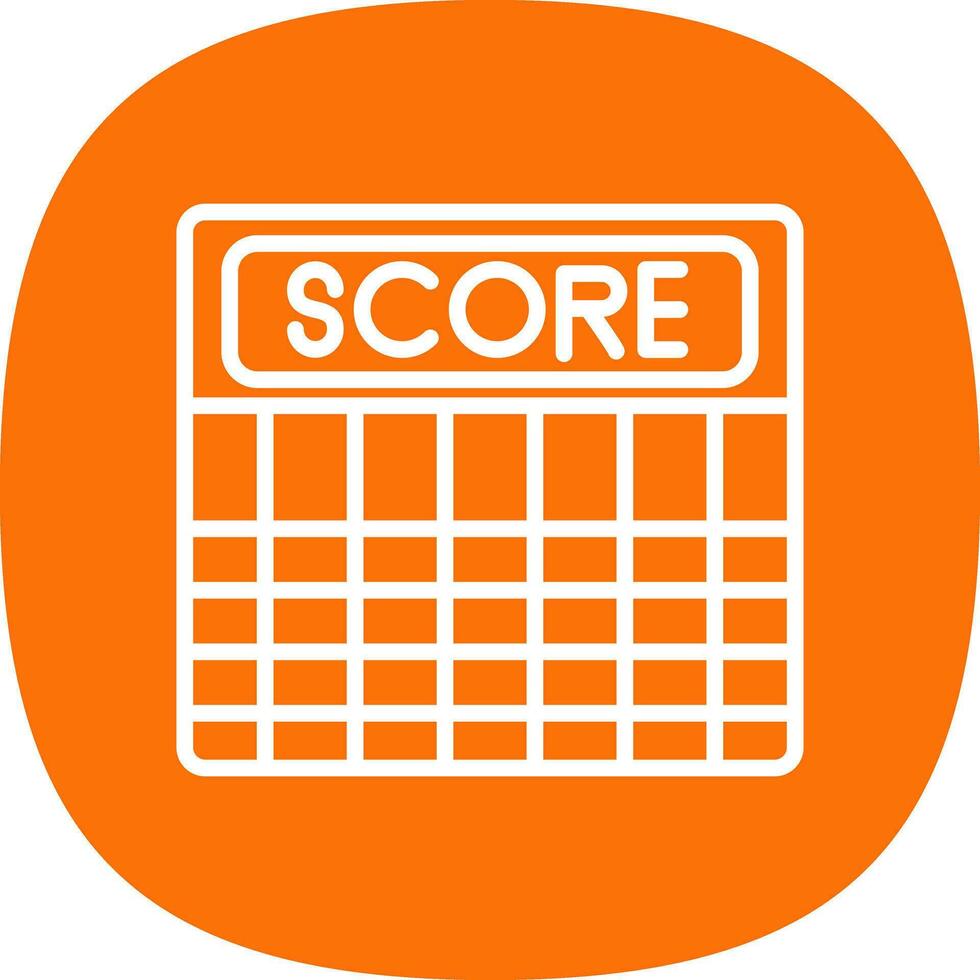 Score Vector Icon Design
