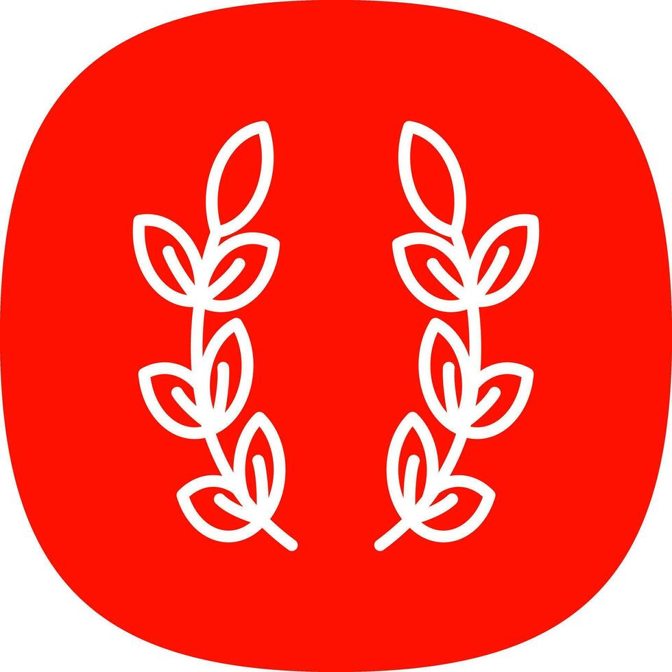 Laurel Vector Icon Design
