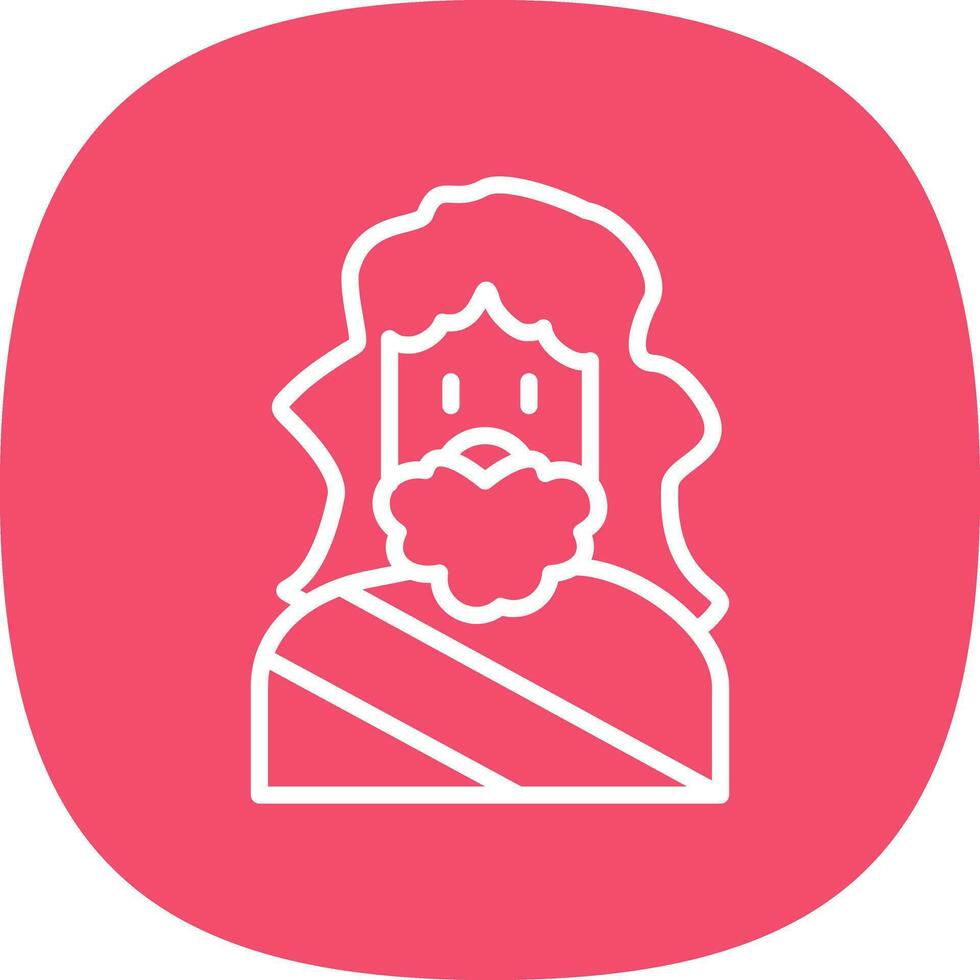 Zeus Vector Icon Design