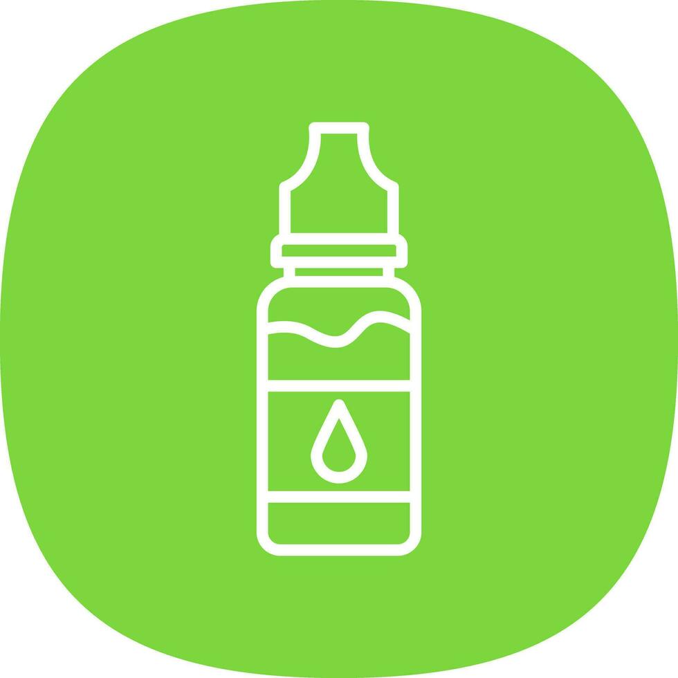Vape liquid Vector Icon Design