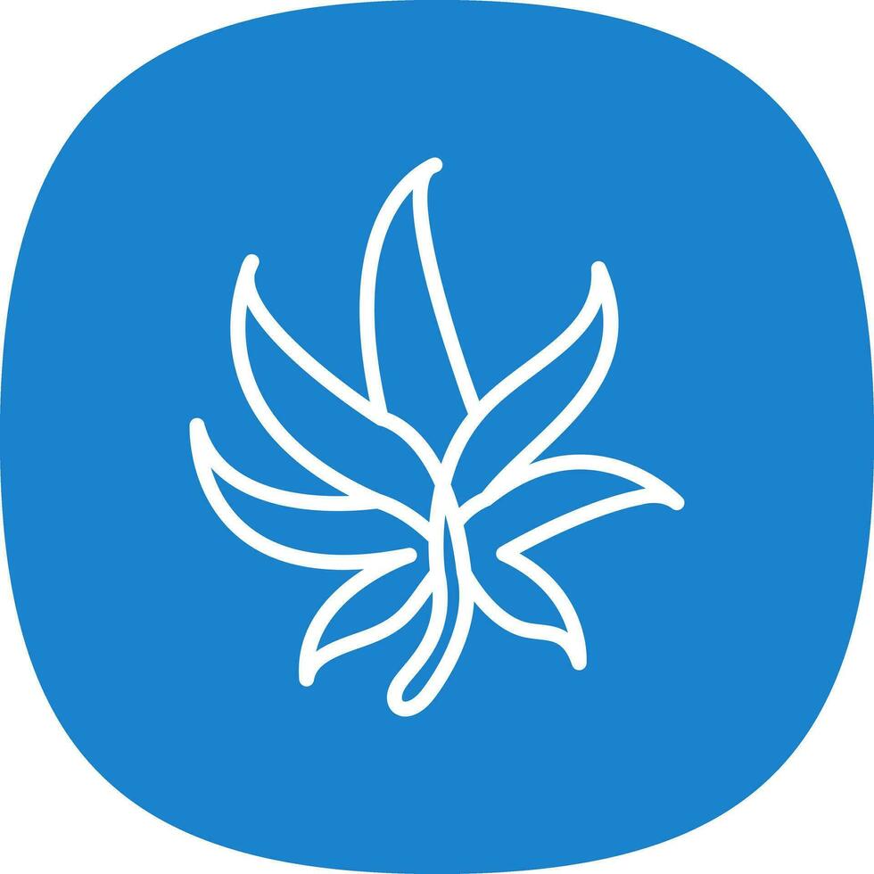 Weed Vector Icon Design