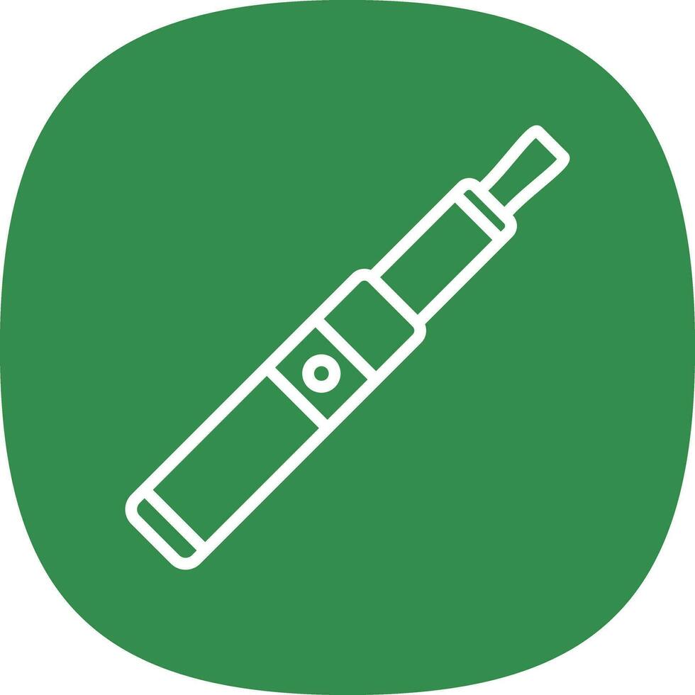 Electronic cigarette Vector Icon Design