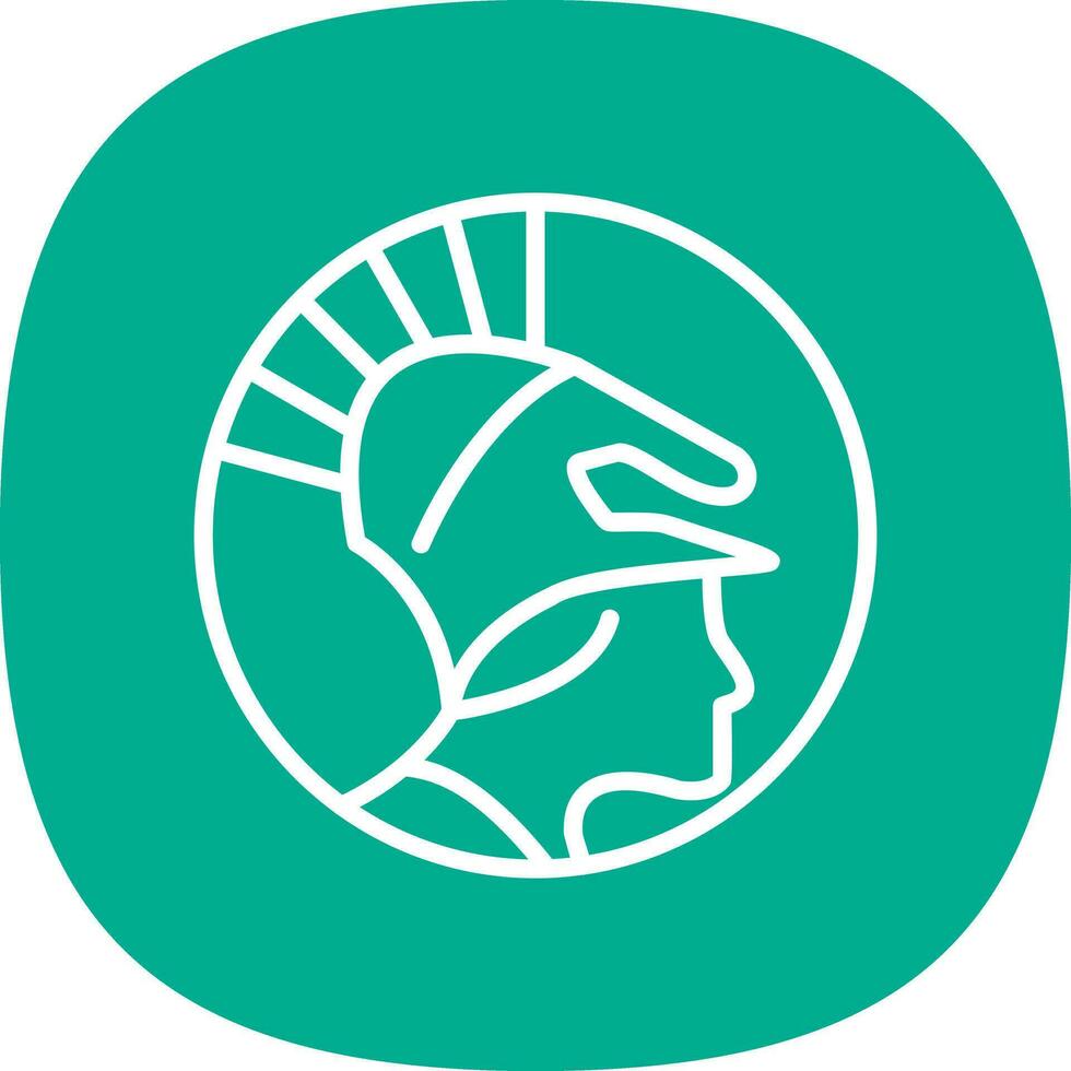 Athena Vector Icon Design