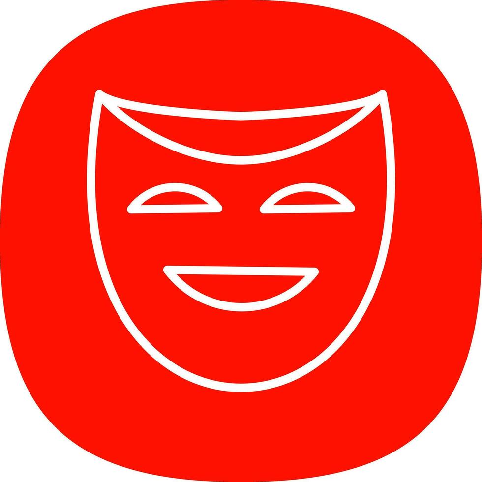 diseño de icono de vector de máscaras de teatro