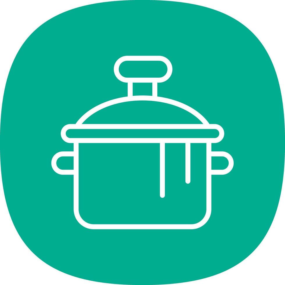 Pot Vector Icon Design