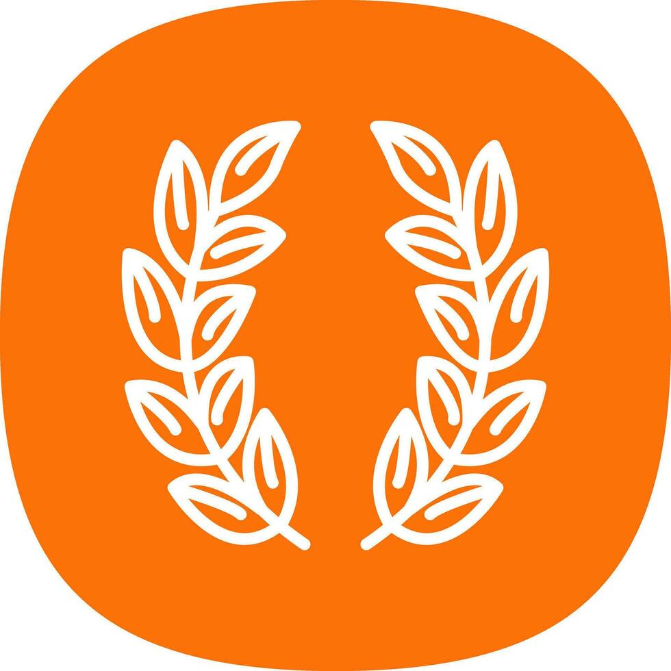 Laurel Vector Icon Design