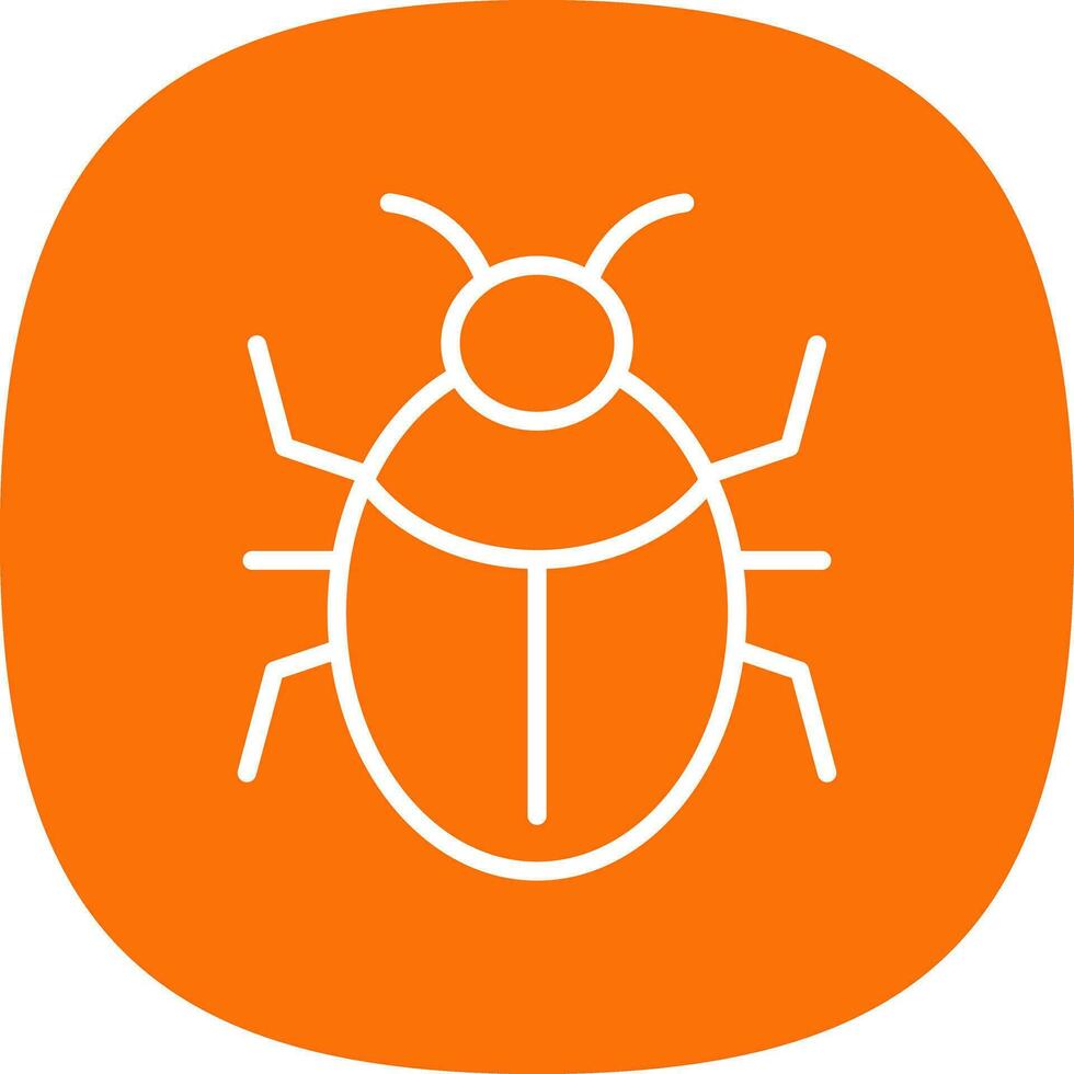 Bug Vector Icon Design