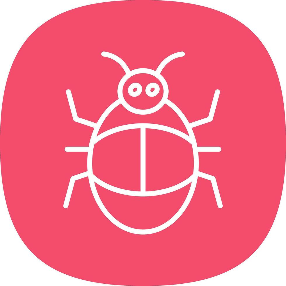 Bug Vector Icon Design