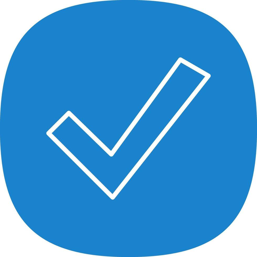 Tick Vector Icon Design