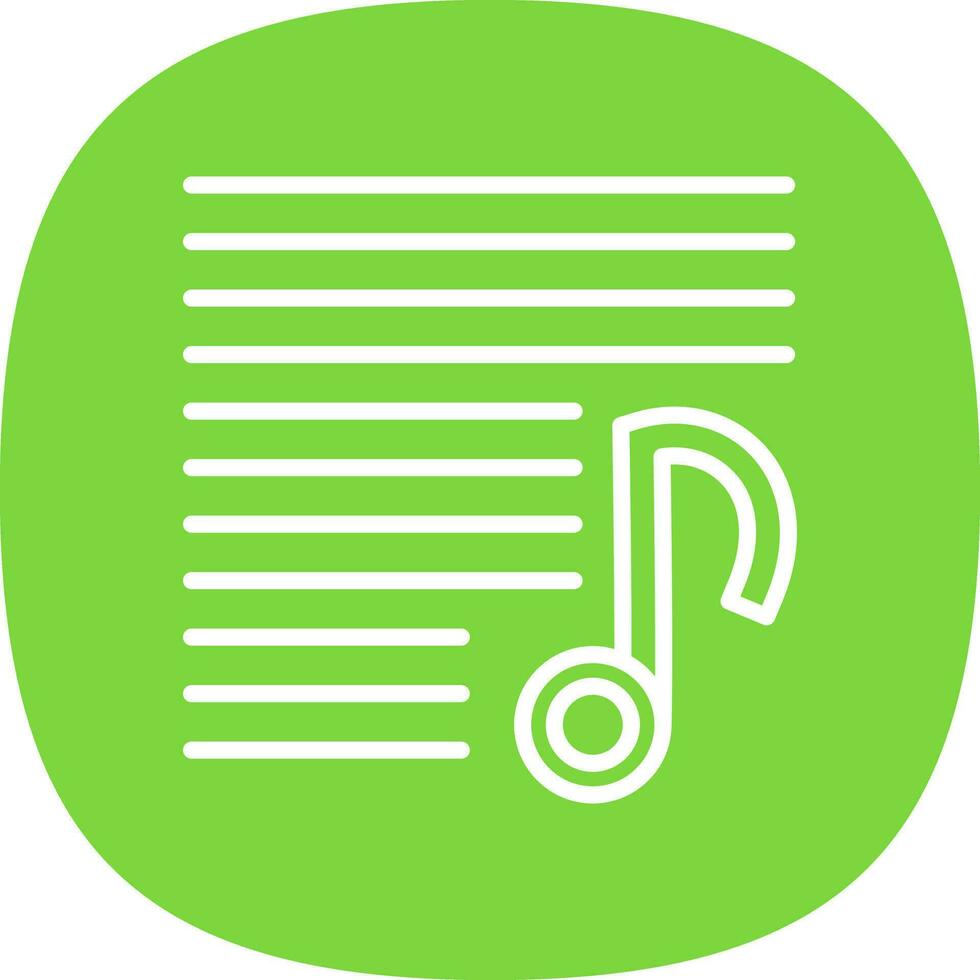 Playlist Vector Icon Design