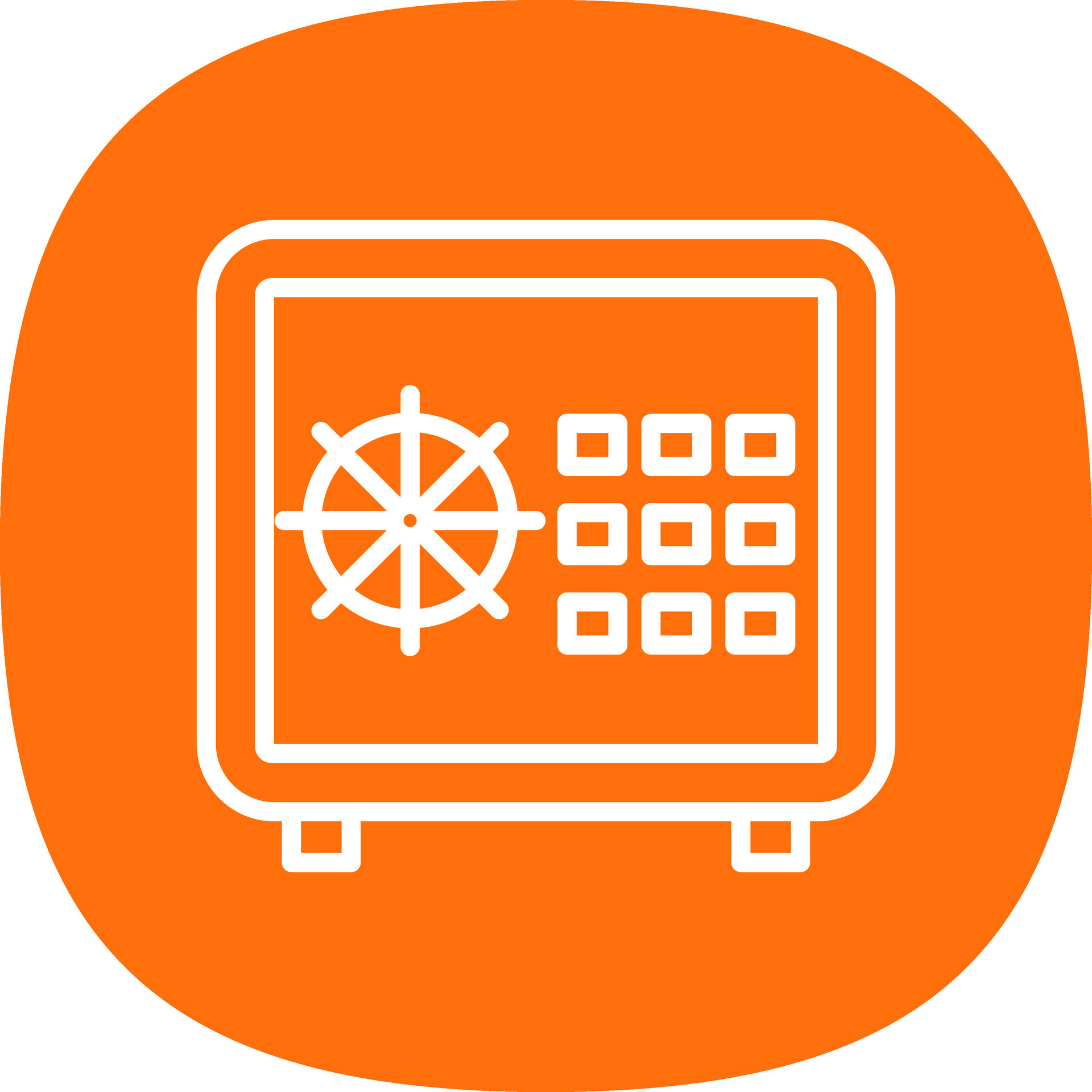 Safe locker Vector Icon Design 26032194 Vector Art at Vecteezy