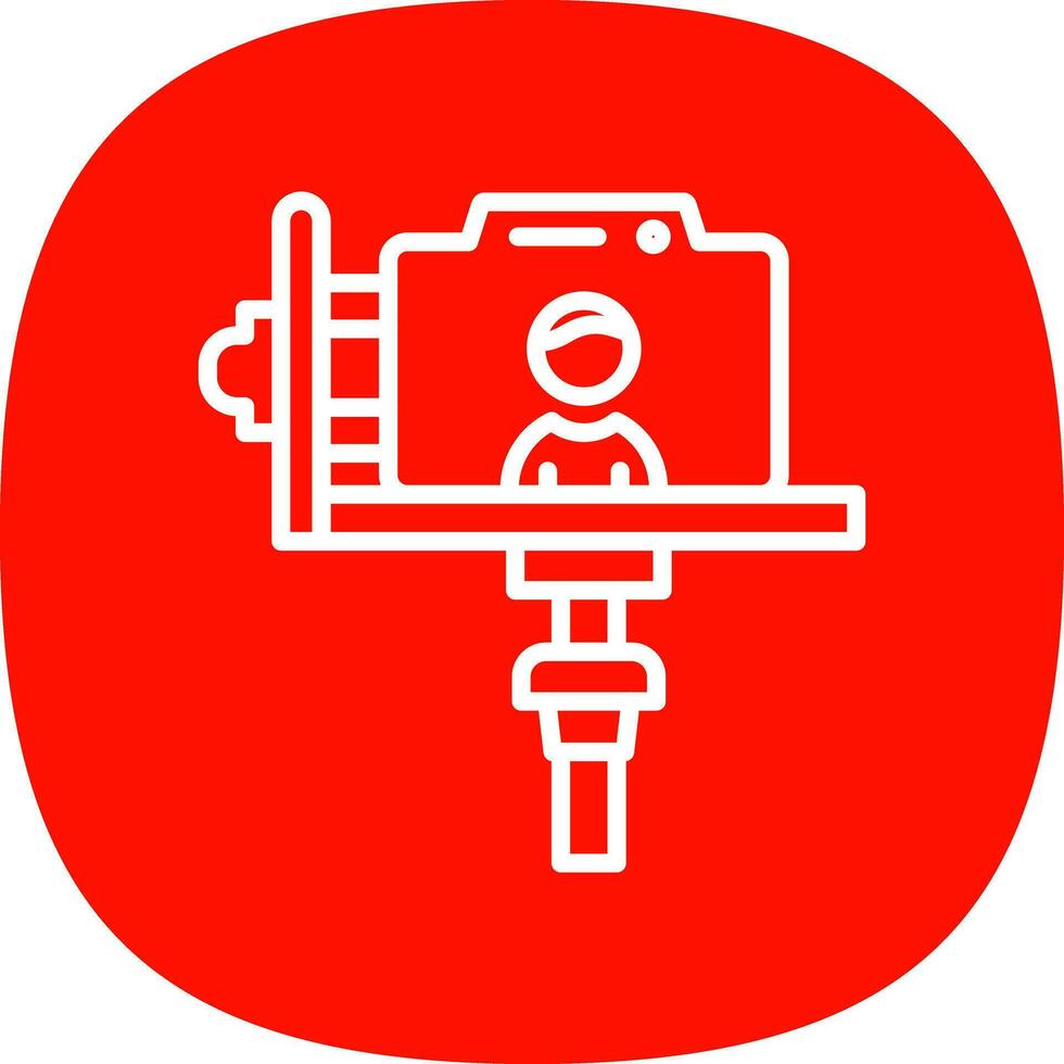 Vlogger Vector Icon Design