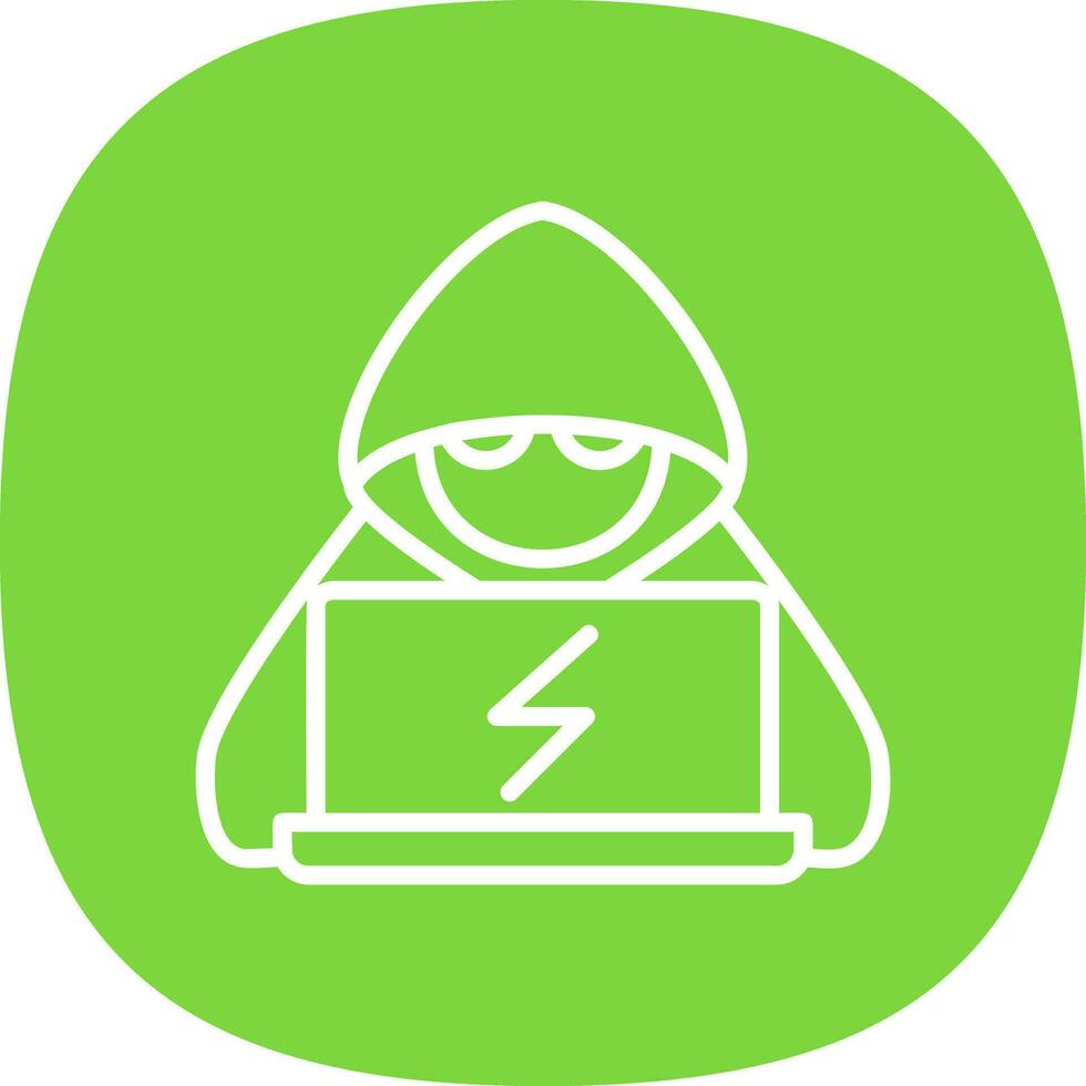 Hacker Vector Icon Design
