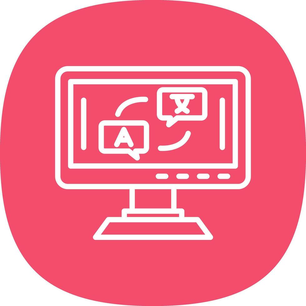 Translate Vector Icon Design