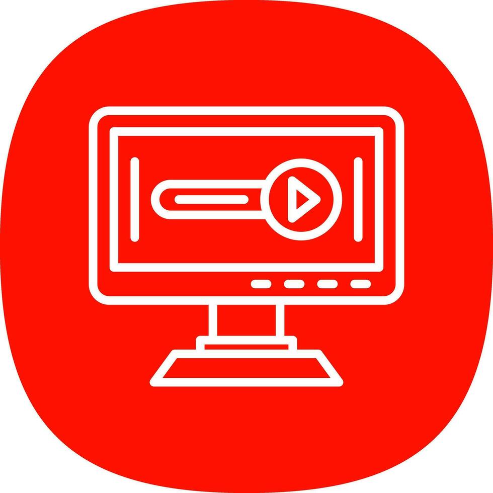 Live stream Vector Icon Design