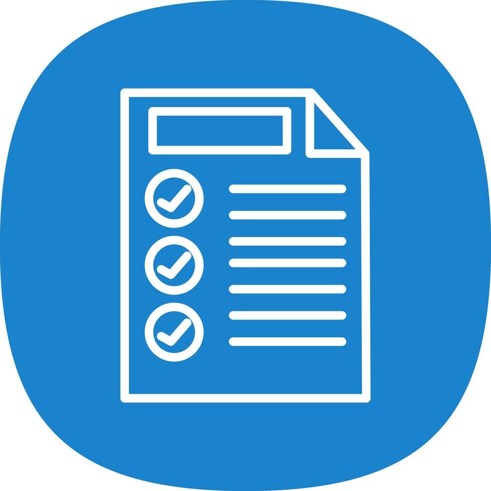 Checklist Vector Icon Design