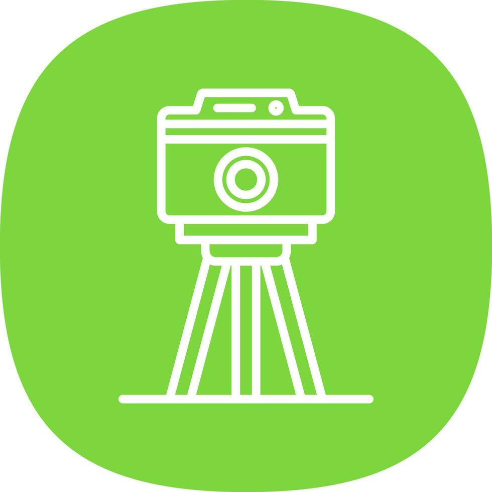 Tripod Vector Icon Design