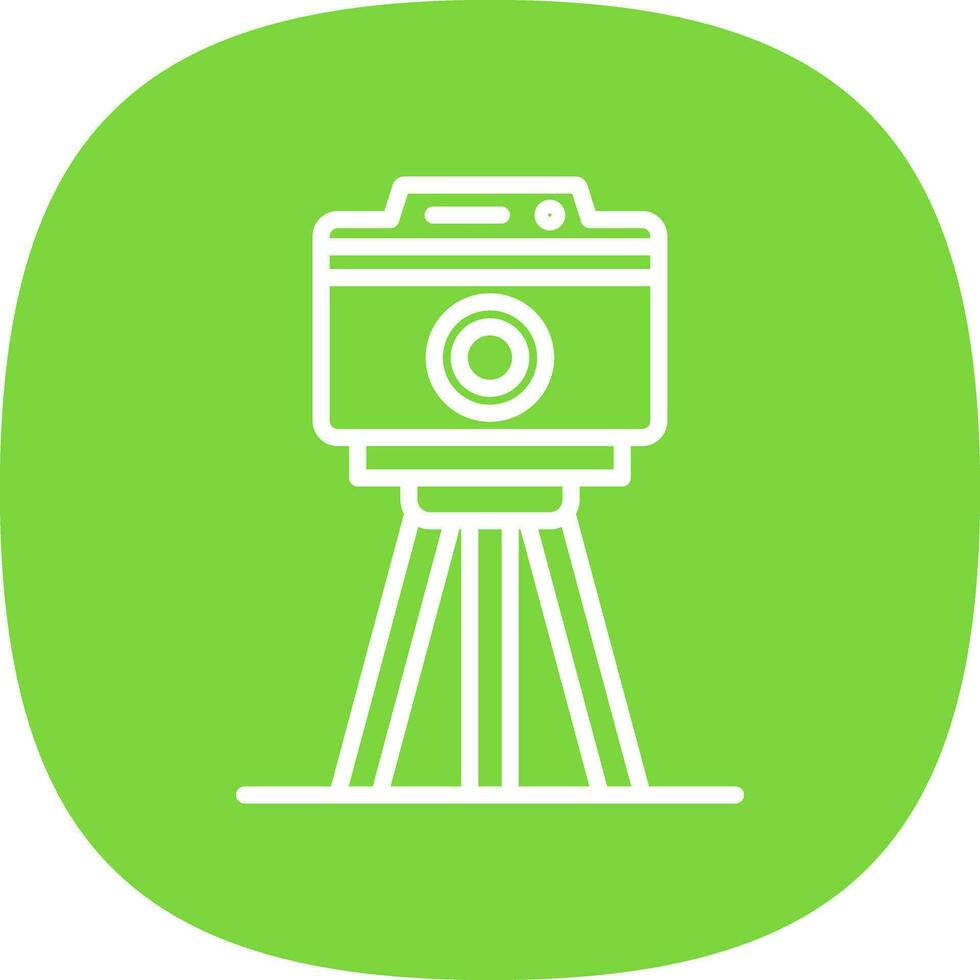 Tripod Vector Icon Design