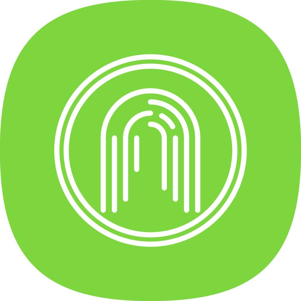 Finger print Vector Icon Design
