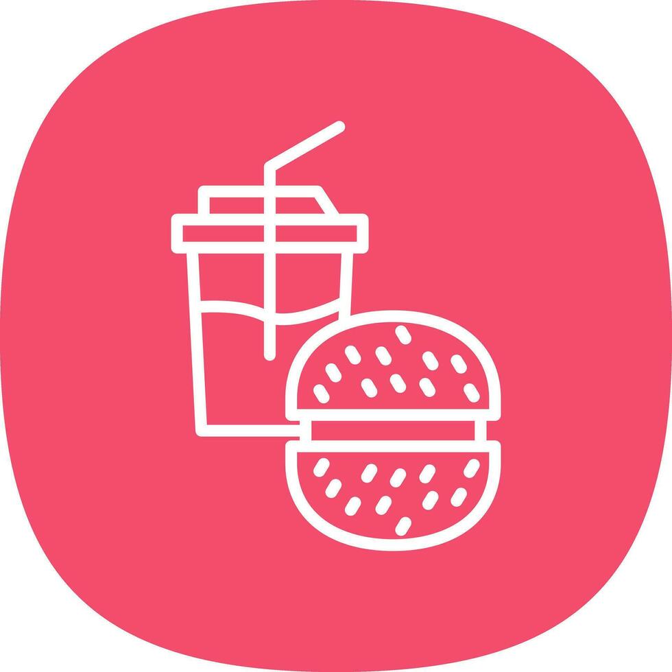 Fast food Vector Icon Design