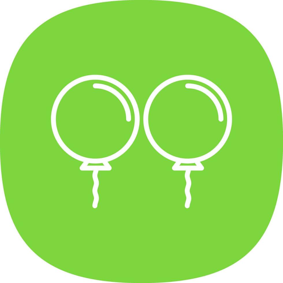 Balloon Vector Icon Design