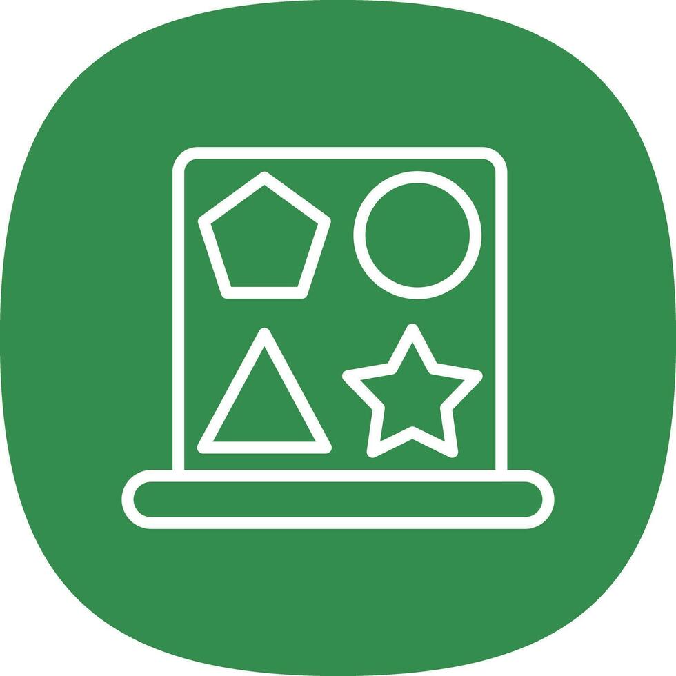 Shape toy Vector Icon Design