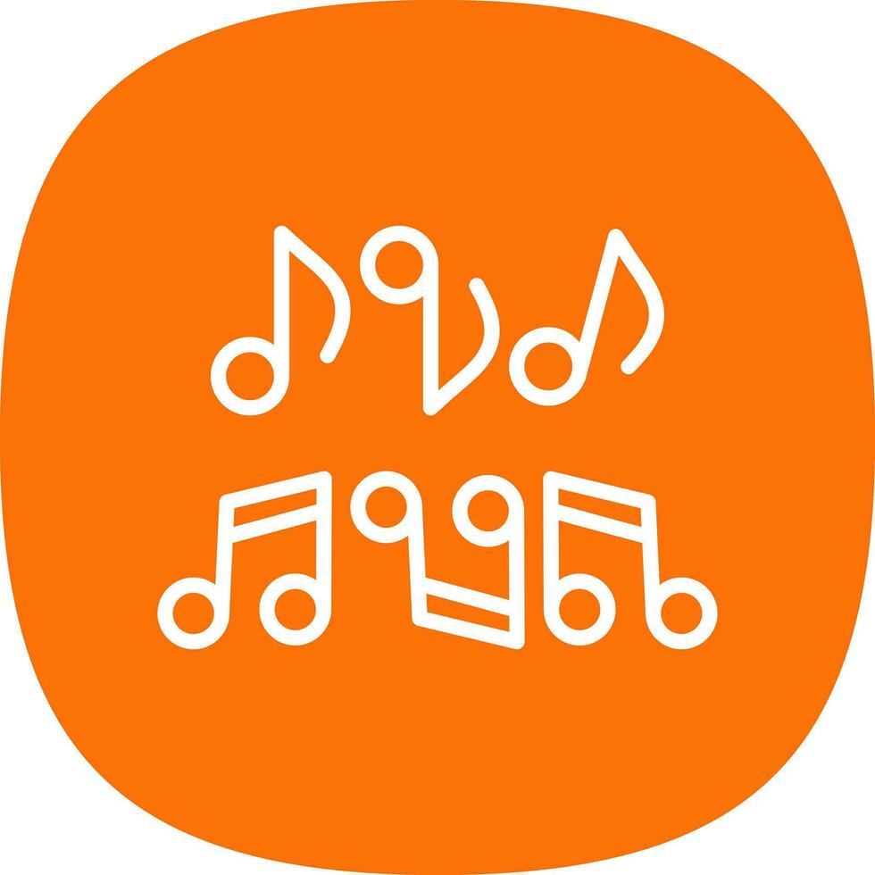 Musical note Vector Icon Design