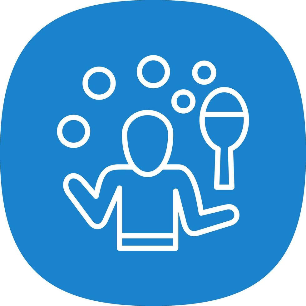 Juggling Vector Icon Design