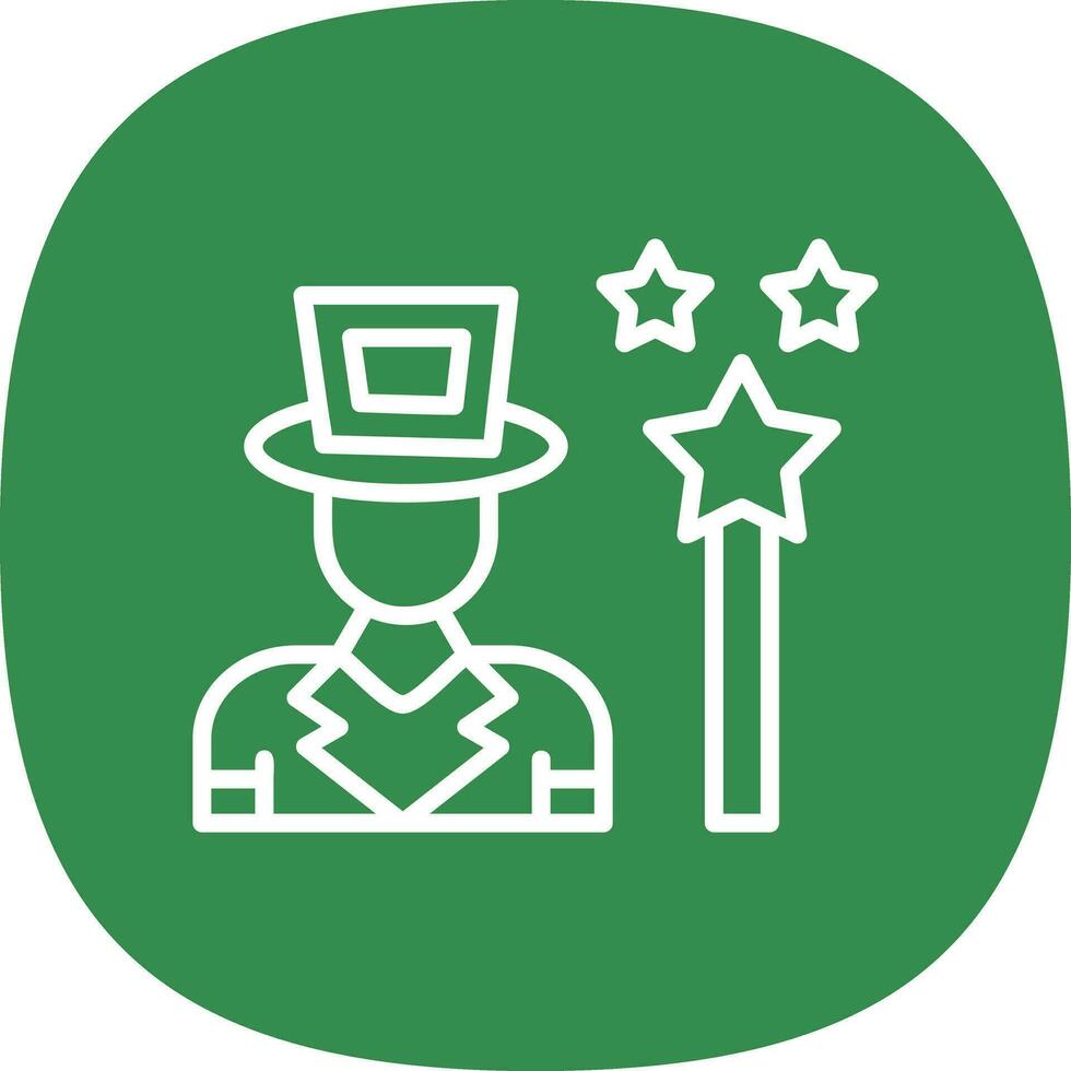 Magician Vector Icon Design