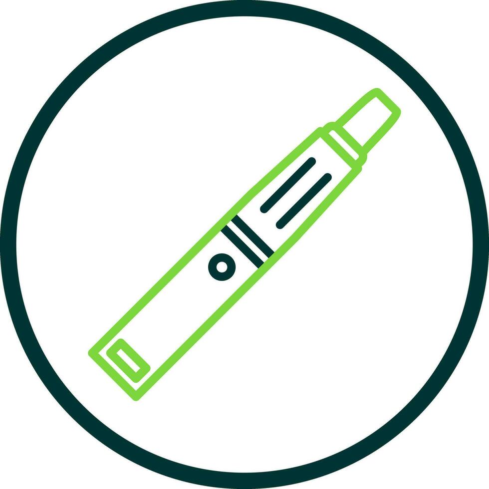 Electronic cigarette Vector Icon Design