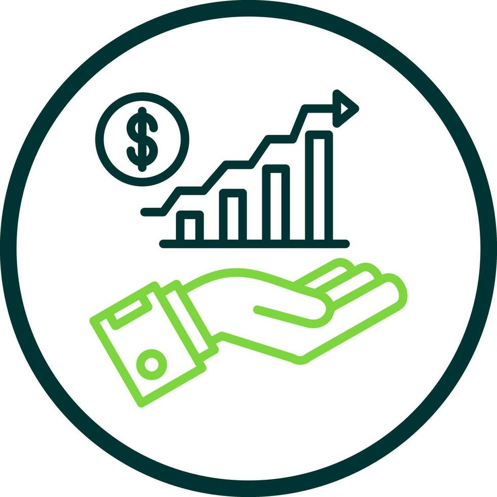 Profit Vector Icon Design