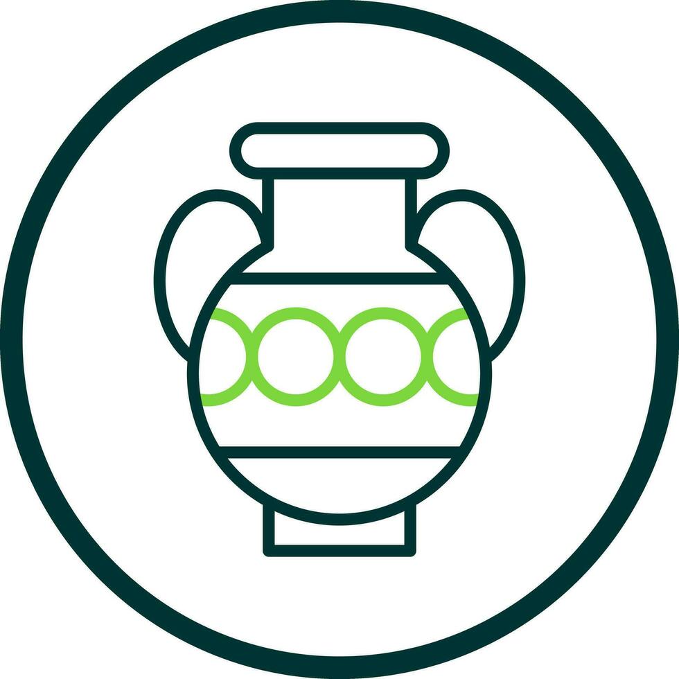 Amphora Vector Icon Design