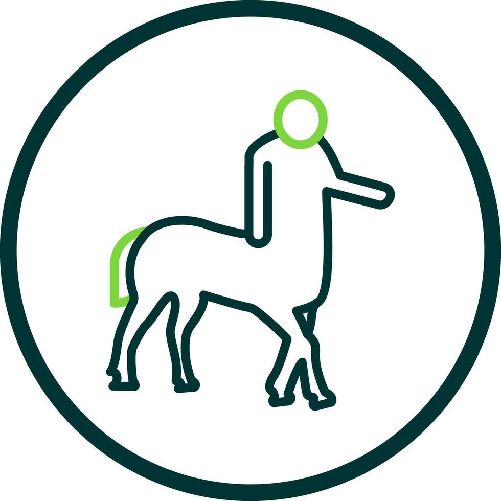 Centaur Vector Icon Design