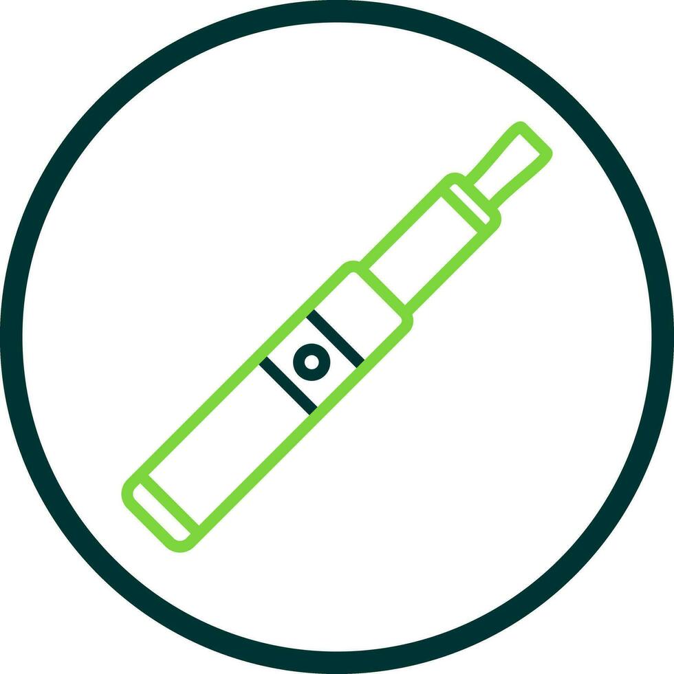 Electronic cigarette Vector Icon Design