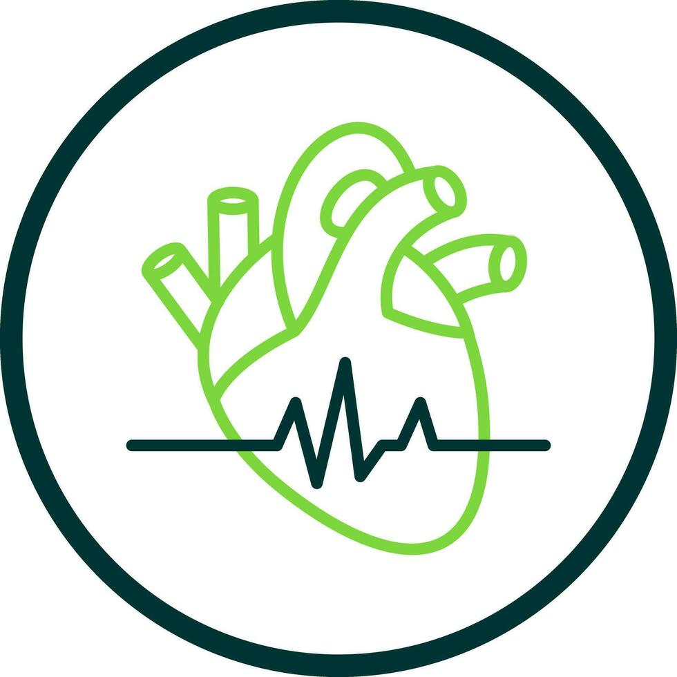 Heart rate Vector Icon Design