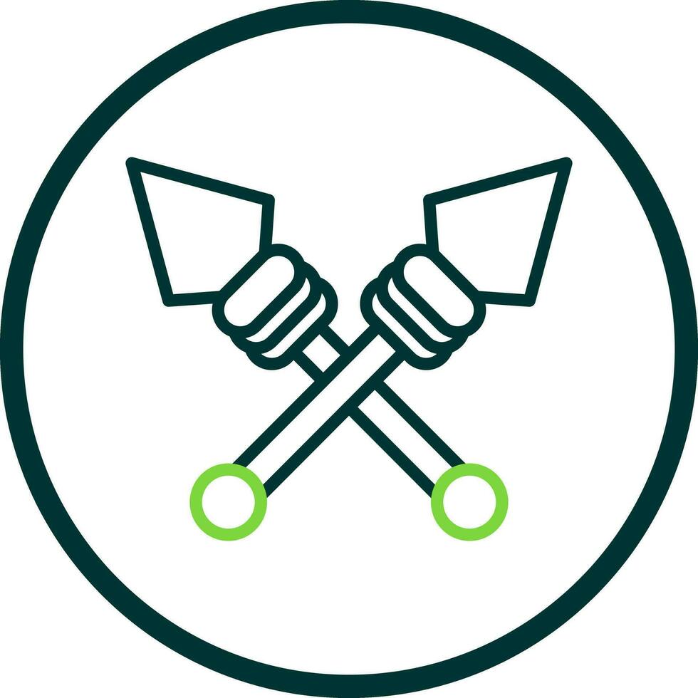 Spear Vector Icon Design