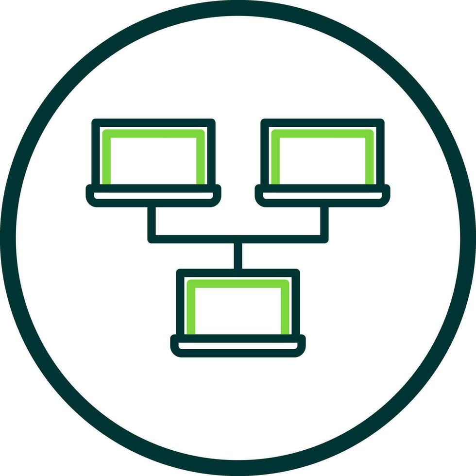 Local network Vector Icon Design