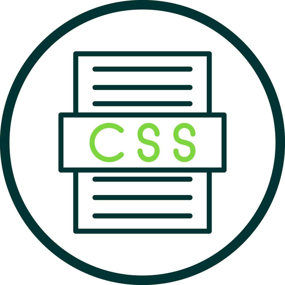 Css file Vector Icon Design