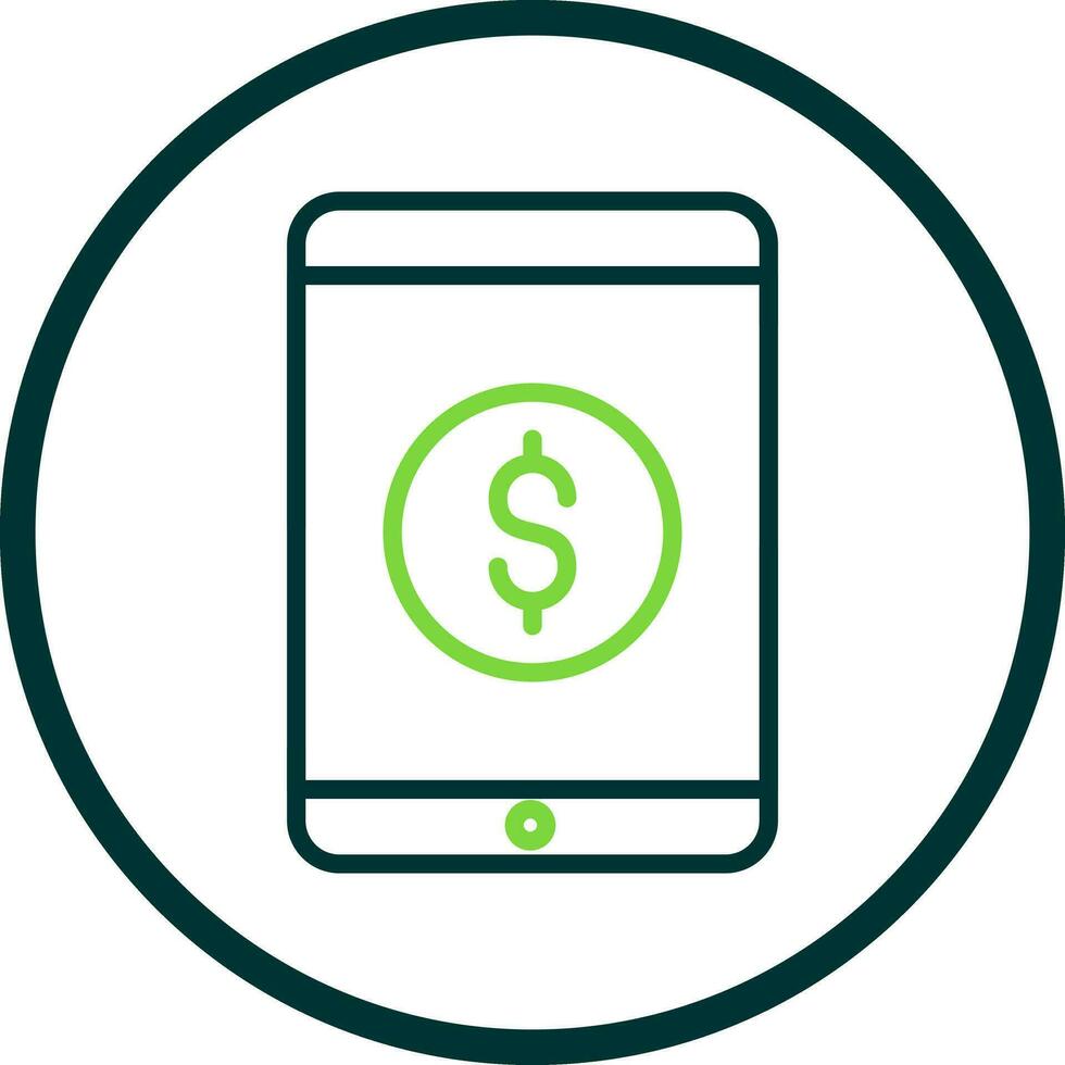 Online payment Vector Icon Design