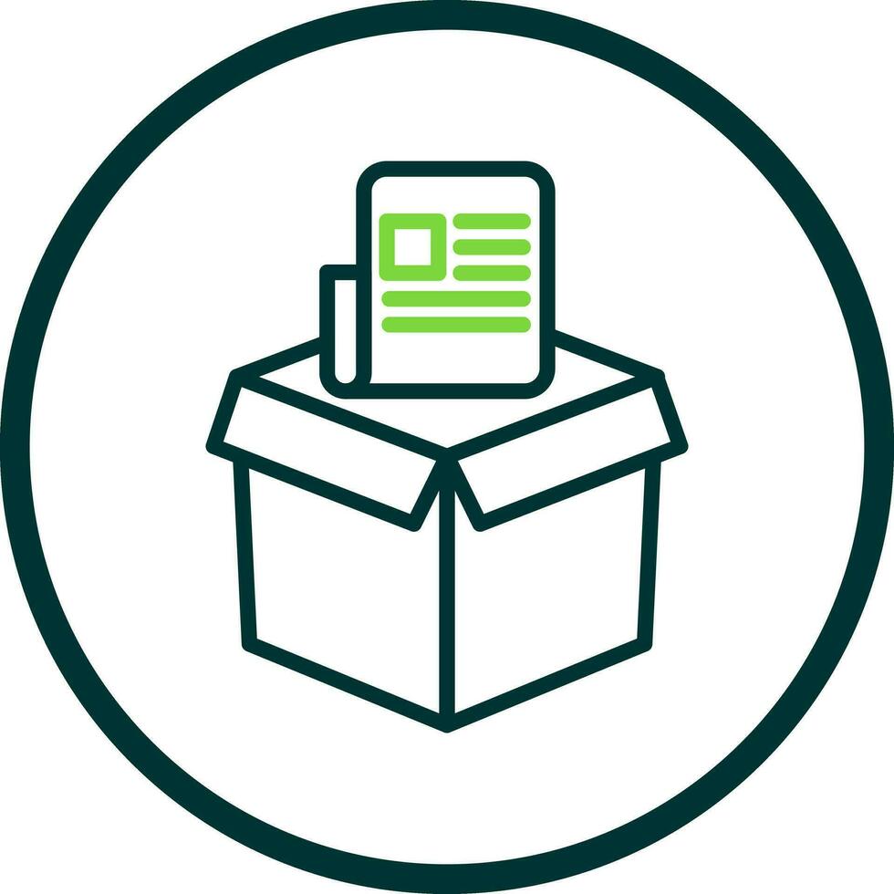 Box Vector Icon Design