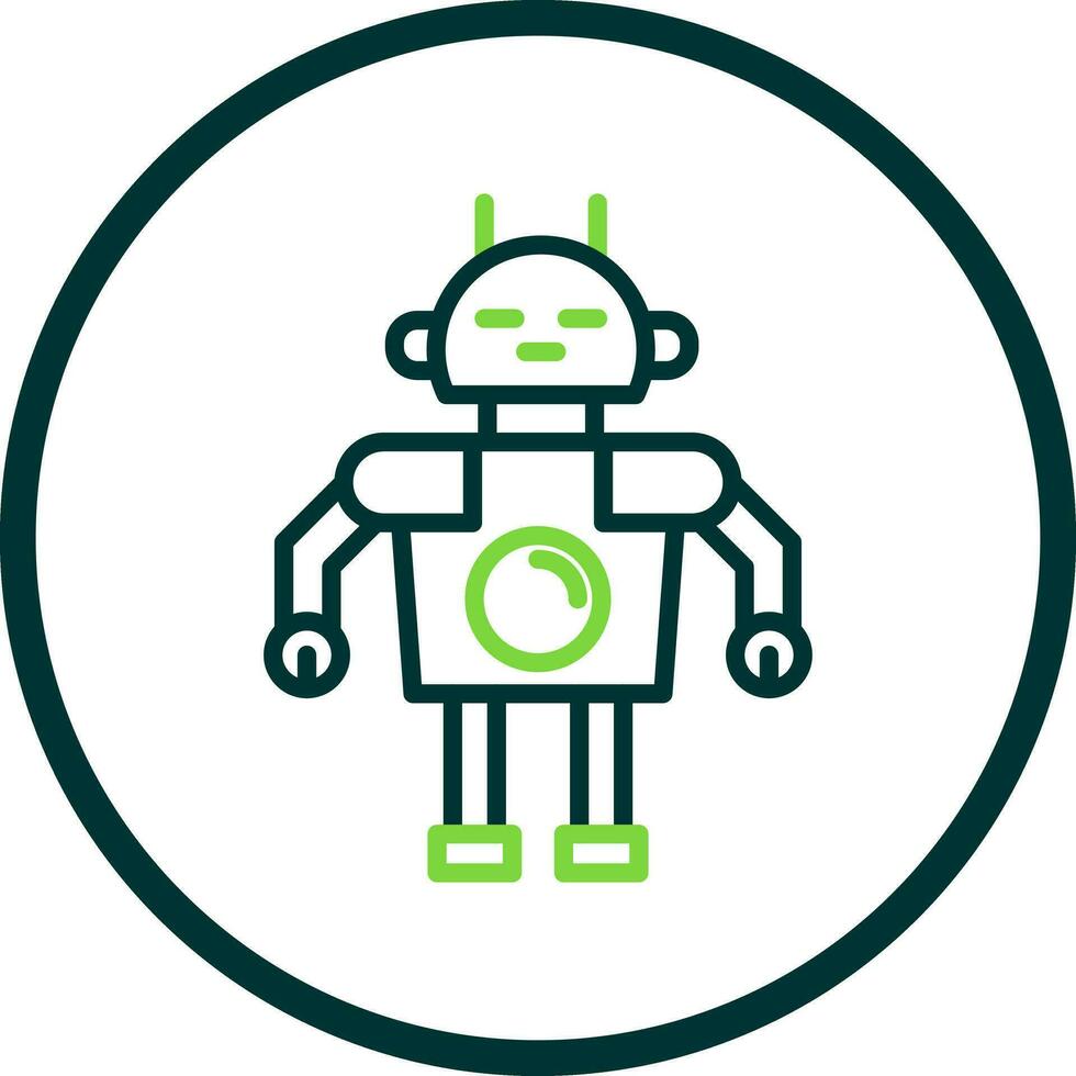 Robot Vector Icon Design