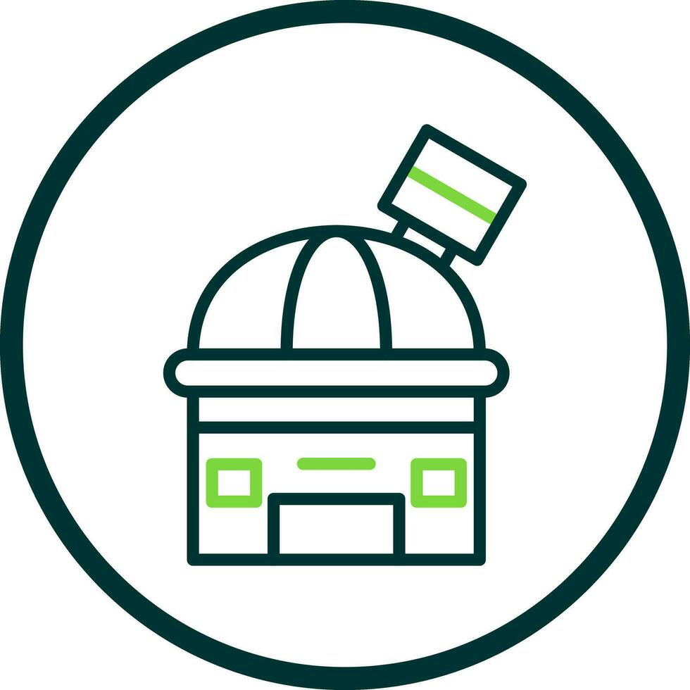 Observatory Vector Icon Design