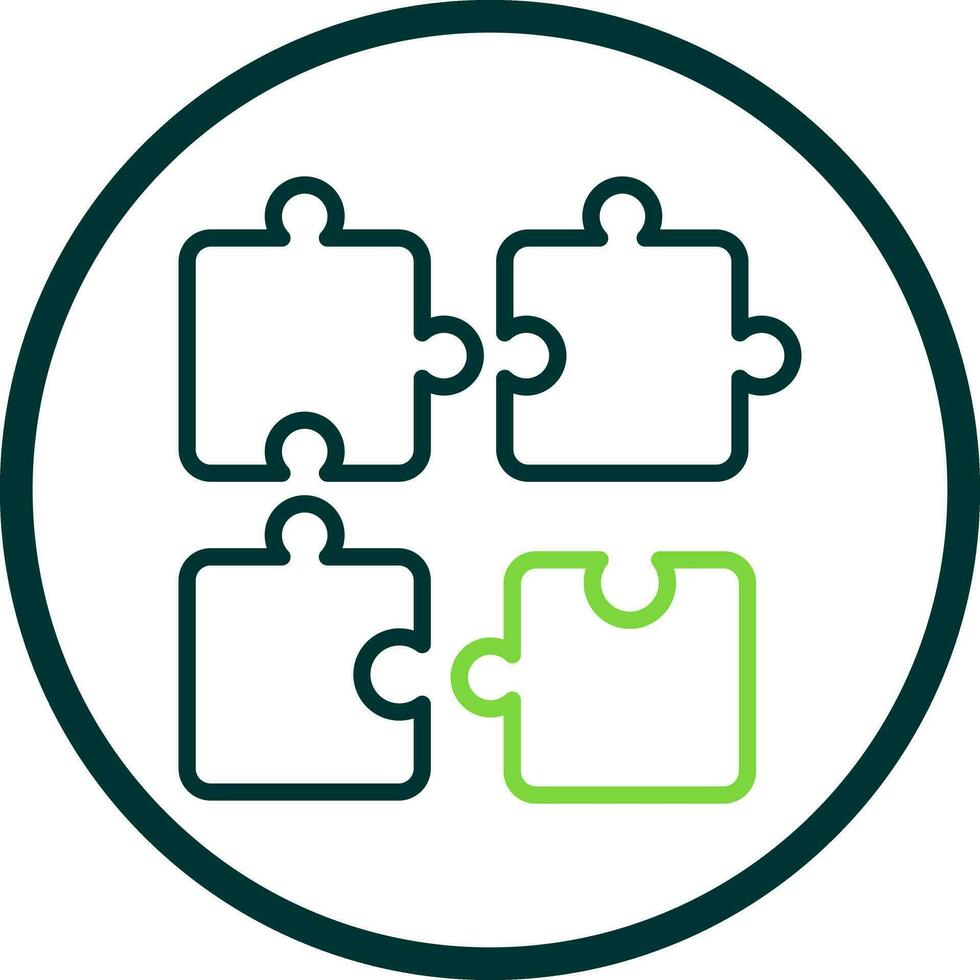 Puzzle Vector Icon Design