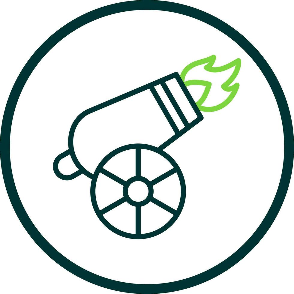 Cannon Vector Icon Design