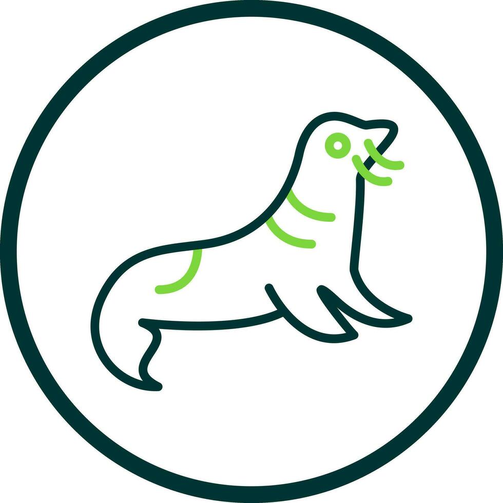 Seal Vector Icon Design