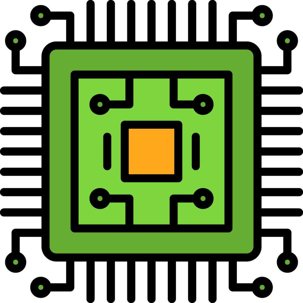 Chip Vector Icon Design